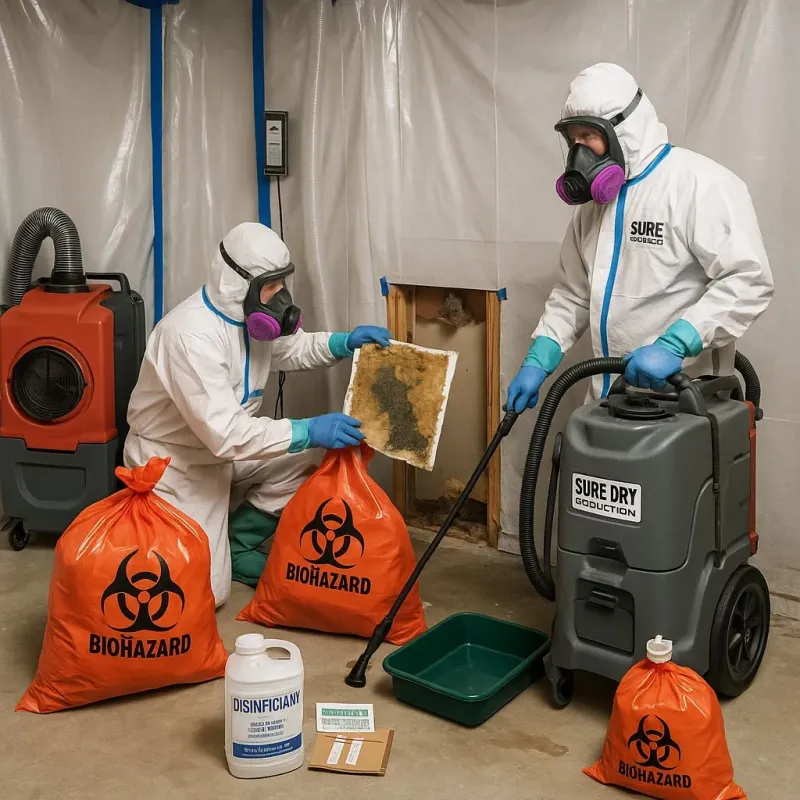 Contaminated Water Handling Protocols process in Cuba City, WI