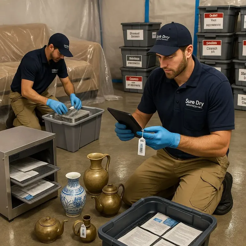 Content Protection and Restoration process in Cuba City, WI